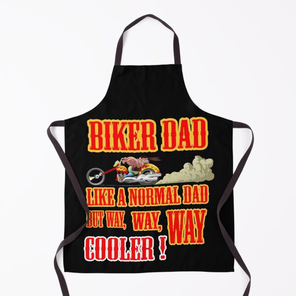Item preview, Biker Dad, Like A Normal Dad But Way, Way, Way Cooler designed and sold by LuckyThirteenUK.