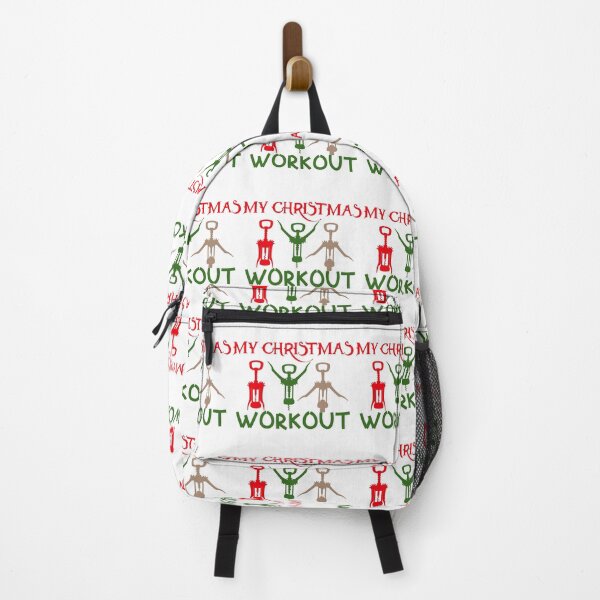 Item preview, My Christmas Wine Workout, Christmas Excercise designed and sold by DiensDesign.