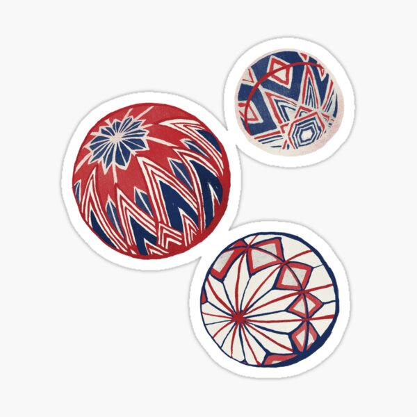 Item preview, Japanese Handball / Temari(手毬) designed and sold by IZANAMI By Akane Yabushita.