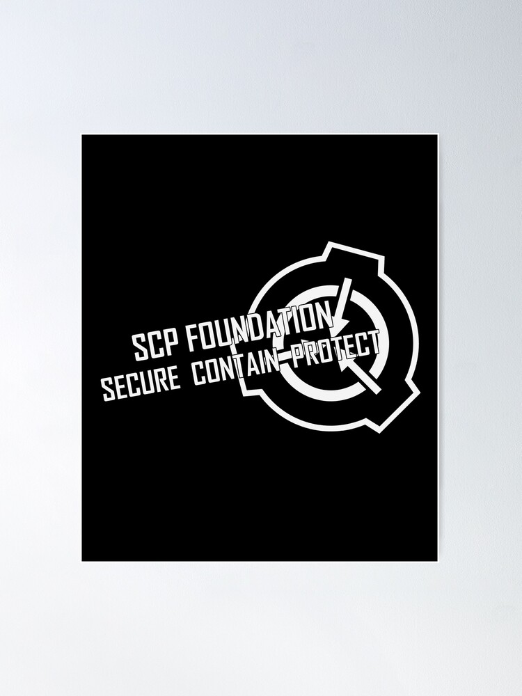 SCP Foundation Recruitment Poster Poster for Sale by