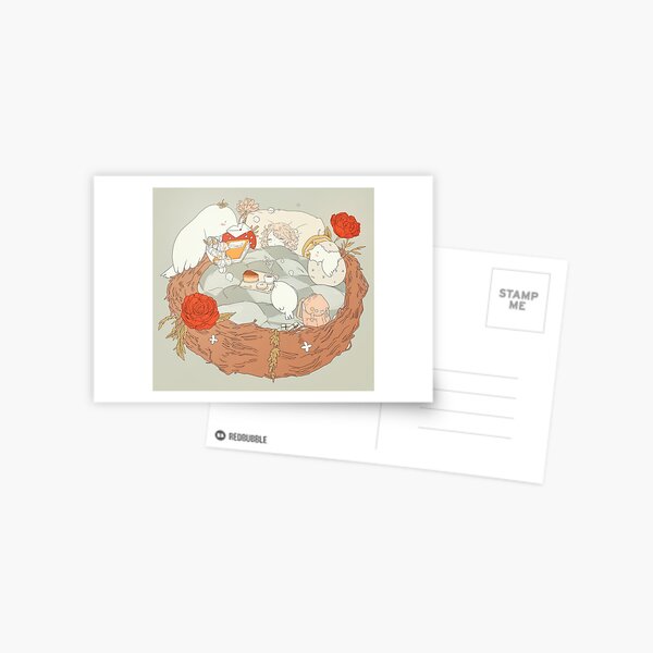 nested. Postcard