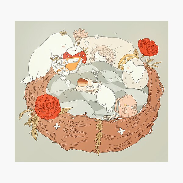 nested. Photographic Print
