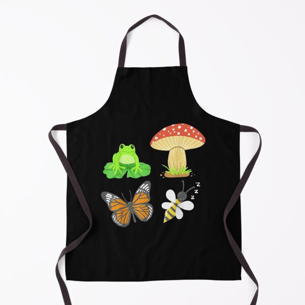 Item preview, Frog Mushroom Butterfly Bee designed and sold by idabry.