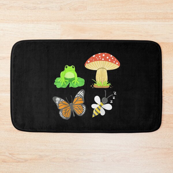 Item preview, Frog Mushroom Butterfly Bee designed and sold by idabry.