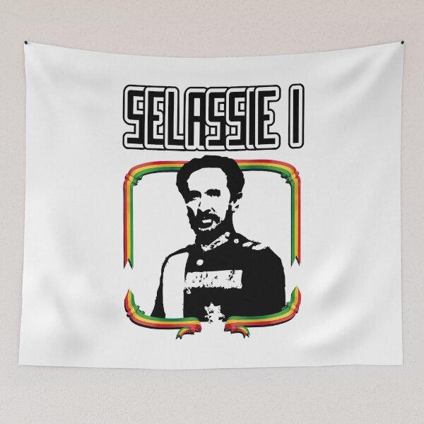 Item preview, Retro Vintage Peace Selassie I Design designed and sold by DoorlyLoveHaile.
