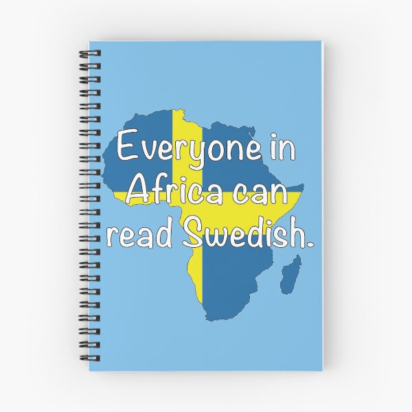 Item preview, Everyone in Africa can read Swedish designed and sold by Paddock9Designs.