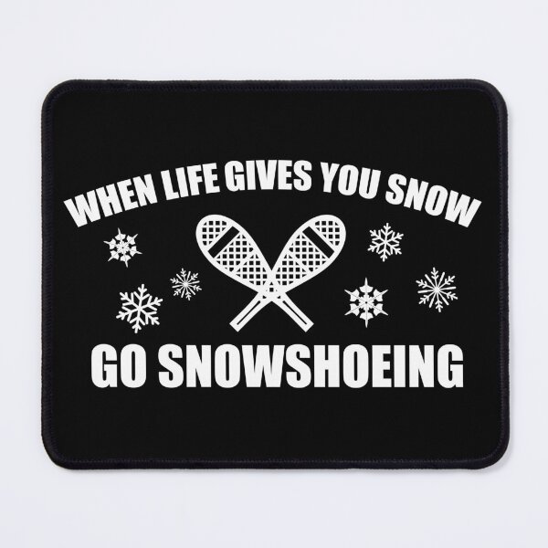 Item preview, Great Snowshoeing Winter Outdoors Present designed and sold by RoguePixel.