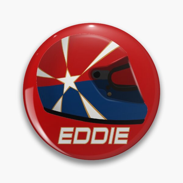Item preview, Eddie Cheever 1981 Tyrrell helmet designed and sold by JageOwen.