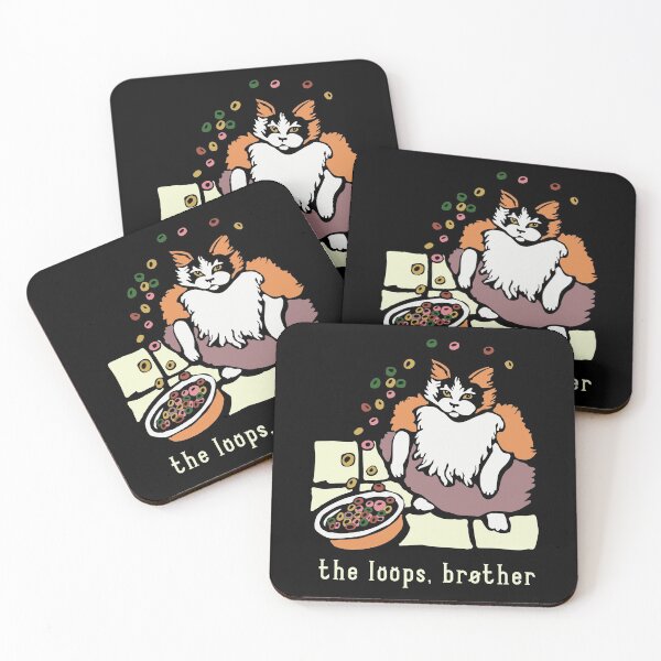 Item preview, Fruit Loops Cat Meme The Loops Brother designed and sold by okpinsPets.
