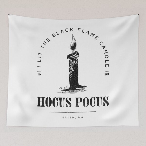 Item preview, Hocus Pocus I Lit The Black Flame Candle designed and sold by ThanhMaii.