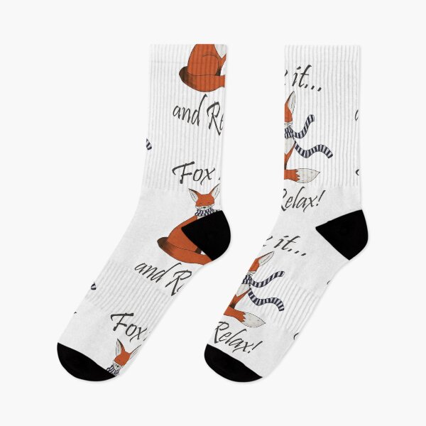 Item preview, Fox it and relax! designed and sold by Sofia Lopes.