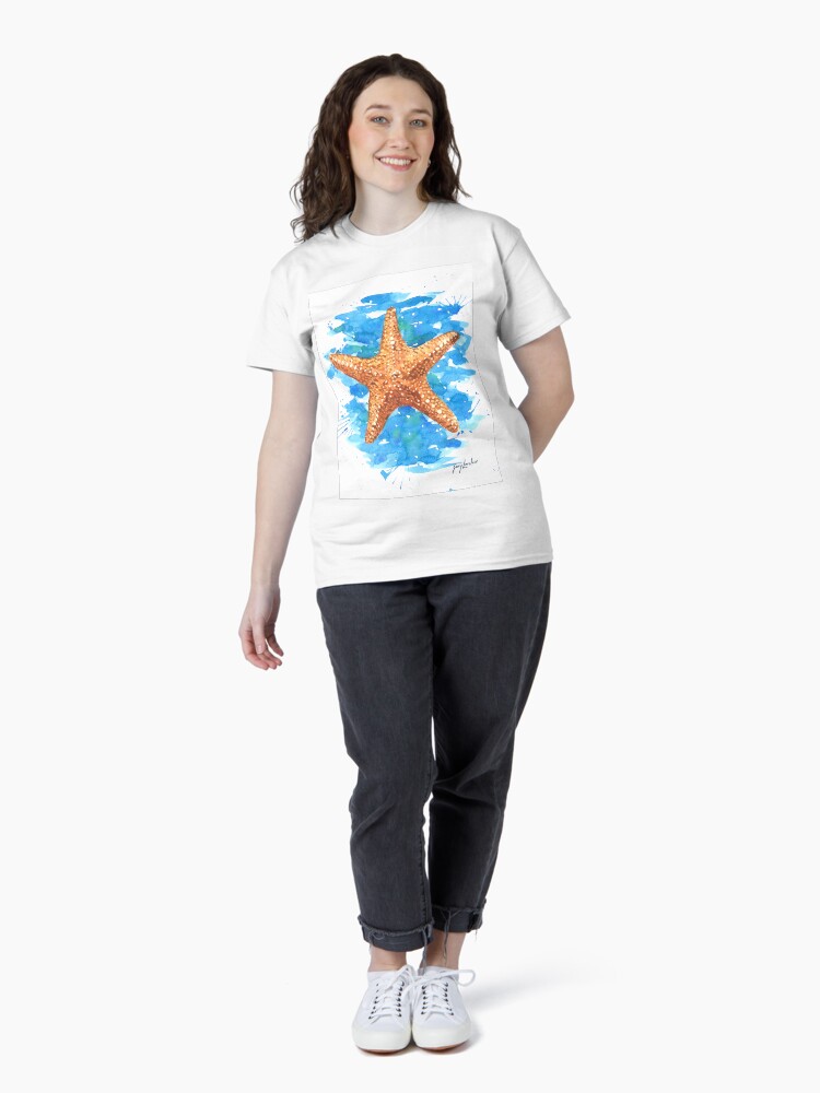 Thumbnail 4 of 7, Classic T-Shirt, Starfish designed and sold by artmangary.