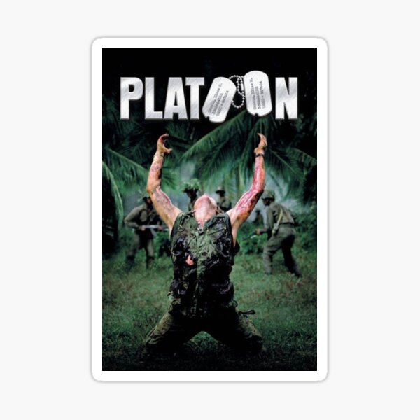 Platoon Movie Stickers Redbubble
