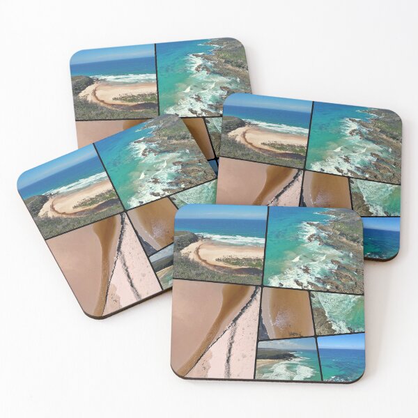 Item preview, Shipwreck Beach Mallacoota Collage 7 drone photos V2 designed and sold by Colin Dixon.