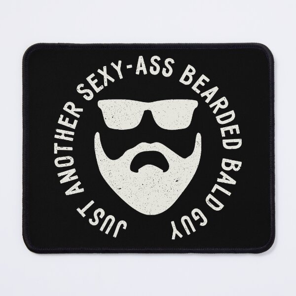 Item preview, Funny bald man with a beard design.  just another sexy ass bearded bald guy. designed and sold by NobelFashion.