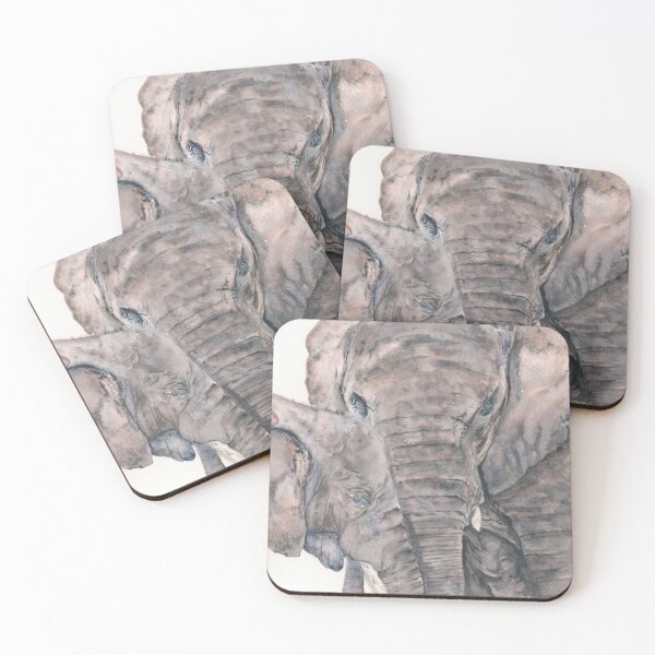 Item preview, Mama Elephant and Baby designed and sold by BklynArtLab.