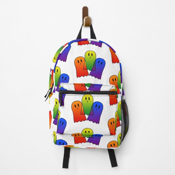 Item preview, Subtle Pride Spooky Cute Ghosts Gay Rainbow Flag designed and sold by Jenna Rideout.