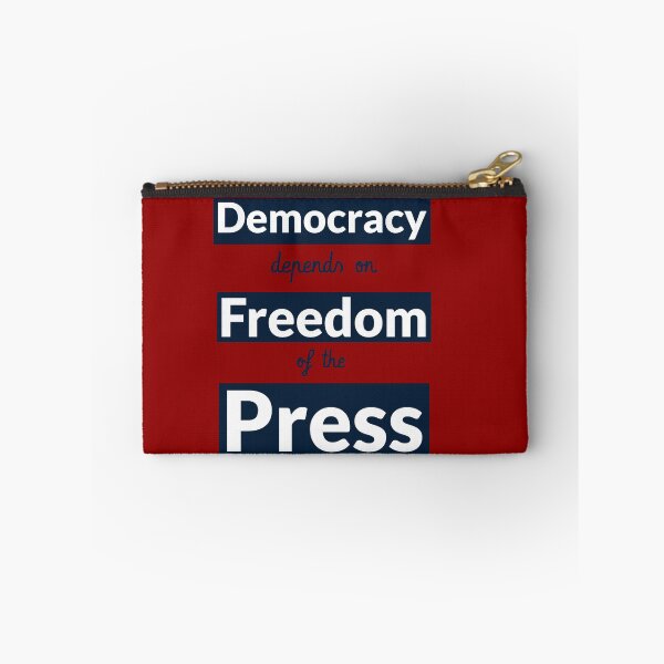 Item preview, Democracy Depends on Freedom of the Press. International Press Freedom Day designed and sold by Rebel-Design.