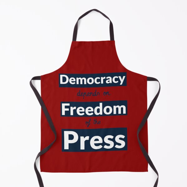 Item preview, Democracy Depends on Freedom of the Press. International Press Freedom Day designed and sold by Rebel-Design.