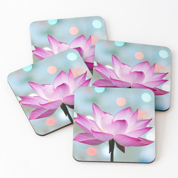 Item preview, Lotus flower bloom pink flower petals designed and sold by greengoodnich.