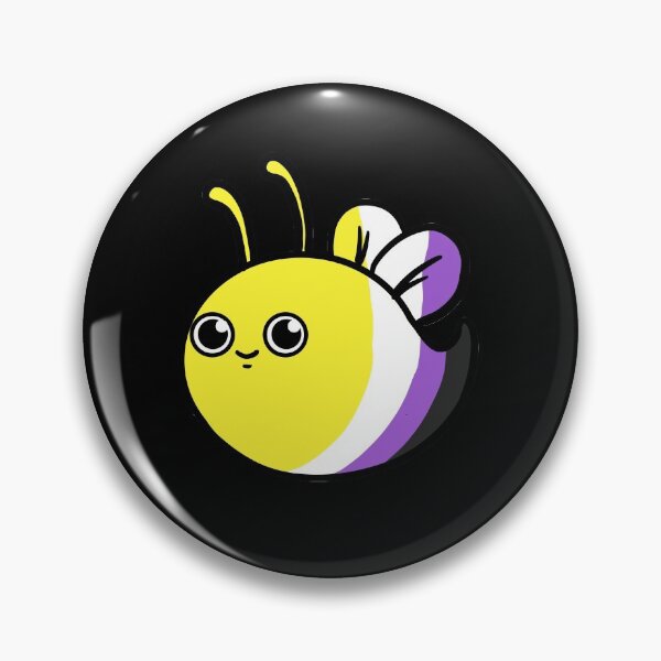Item preview, Nonbinary Bee Nonbinary Pride designed and sold by queerappear.