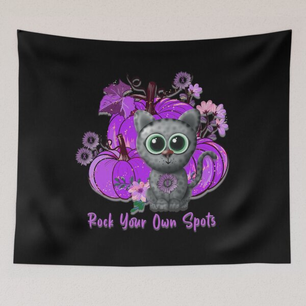Item preview, Rock Your Own Spots Epilepsy Awareness Month November Cute Cat designed and sold by TammiPrez.