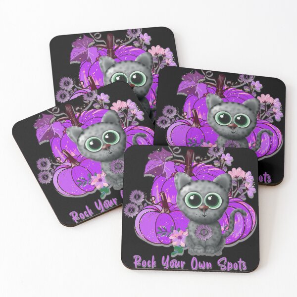 Item preview, Rock Your Own Spots Epilepsy Awareness Month November Cute Cat designed and sold by TammiPrez.