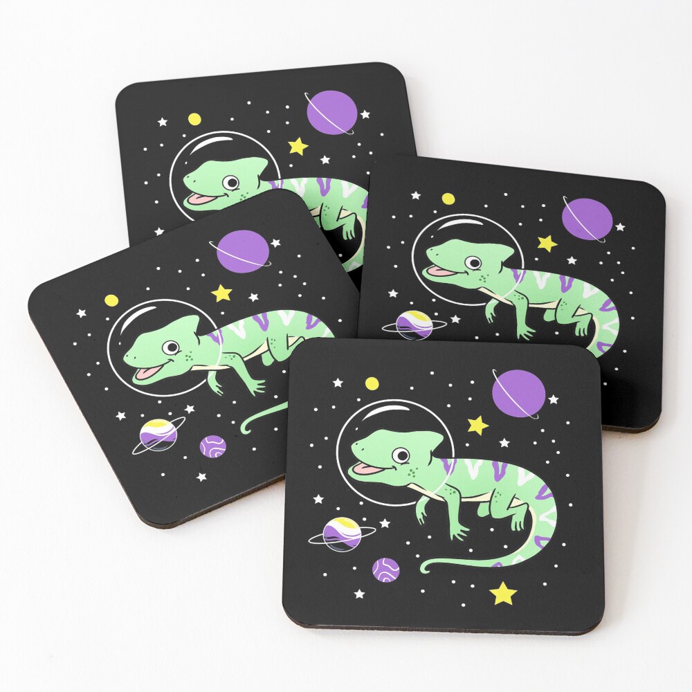 Item preview, Coasters (Set of 4) designed and sold by queerappear.