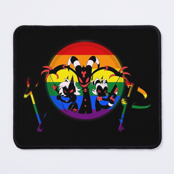 Item preview, PRIDE I.M.P. Immediate Murder Professionals logo (pride on black) designed and sold by aaaxel.