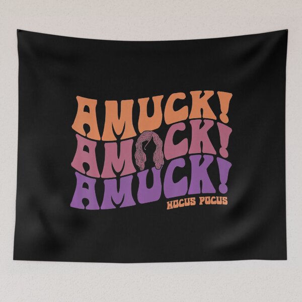 Item preview, Hocus Pocus Amuck Amuck Amuck Text designed and sold by ThanhMaii.