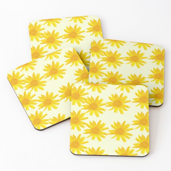 Item preview, seamless yellow sunflowers designed and sold by hutofdesigns.