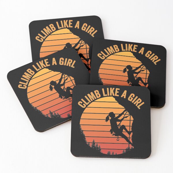 Item preview, I Climb Like A Girl. Climb Like A Girl   designed and sold by BUBLTEESS.