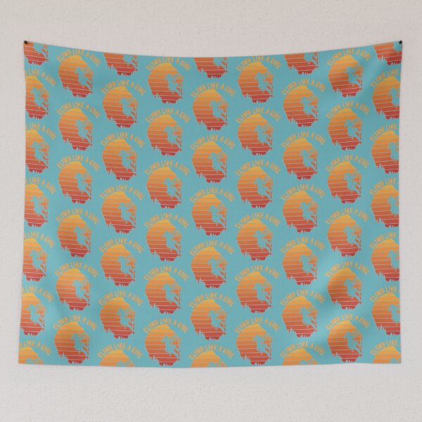 Item preview, I Climb Like A Girl. Climb Like A Girl   designed and sold by BUBLTEESS.