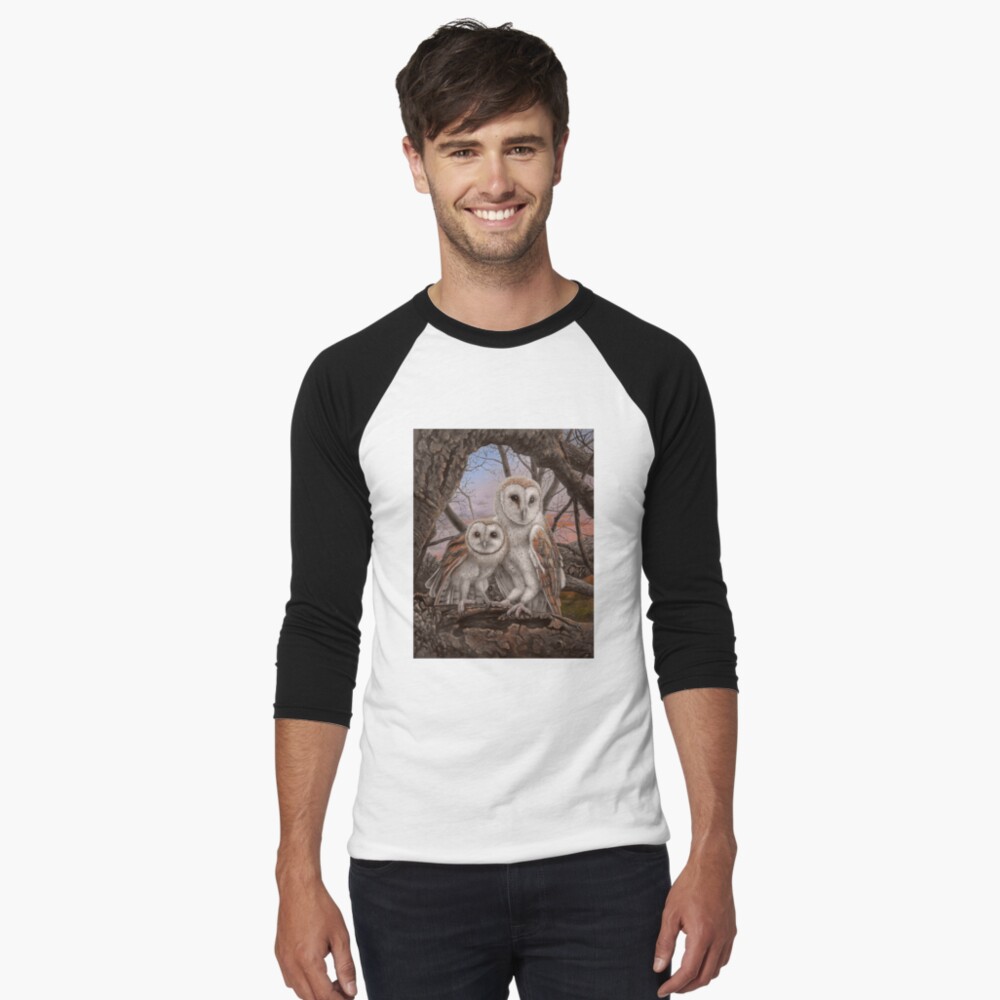 Item preview, Baseball ¾ Sleeve T-Shirt designed and sold by artmangary.