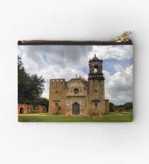 The Cathedral of San Jose - San Antonio Studio Pouch