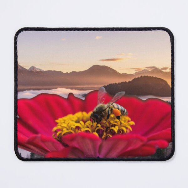 Item preview, Flower bee pollination honey blooming bloom designed and sold by greengoodnich.
