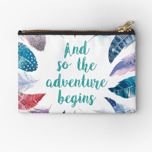 Feathers, And so the adventure begins Bolsos de mano