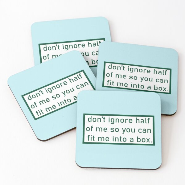 Item preview, don't ignore half of me   designed and sold by JasonVanbi.