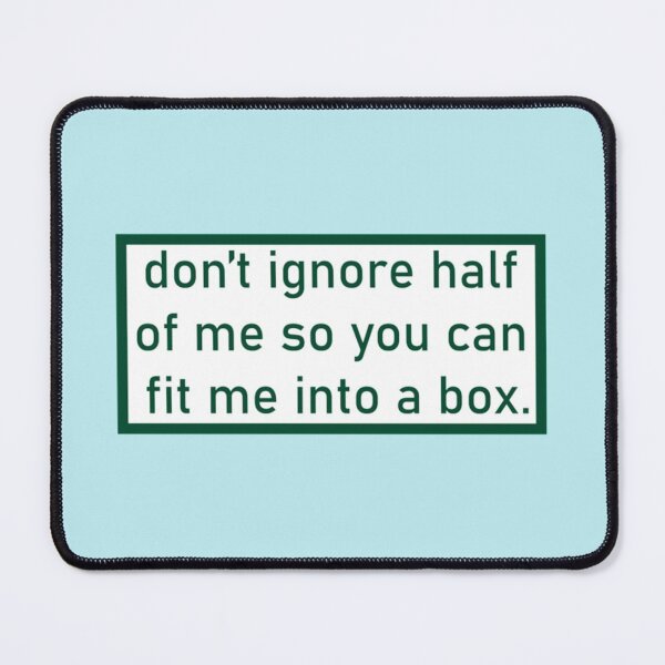 Item preview, don't ignore half of me designed and sold by JasonVanbi.