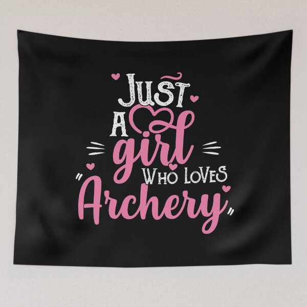 Item preview, Just A Girl Who Loves Archery - Woman Archer Gift product designed and sold by theodoros20.