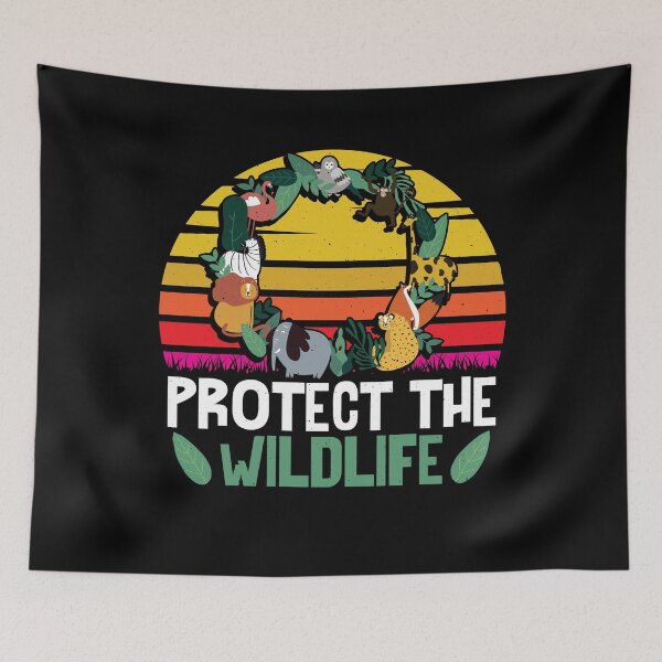 Item preview, Protect the Wildlife Rescuer of the Wilderness designed and sold by Arneeeeee.
