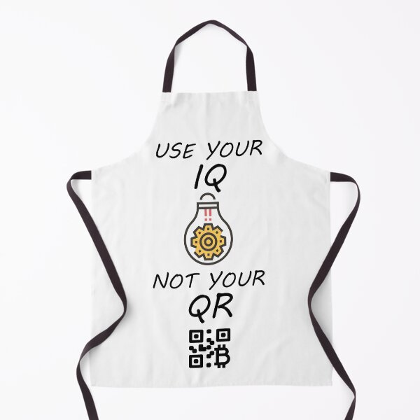 Item preview, Use Your IQ Not Your QR designed and sold by MoEndomey.