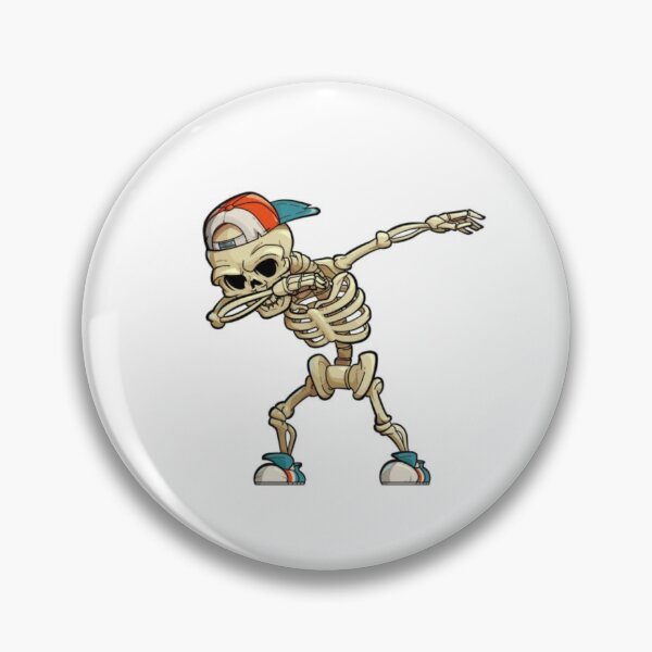 Item preview, Skeleton Wearing Baseball Cap Dabbing designed and sold by Teepocalypse.