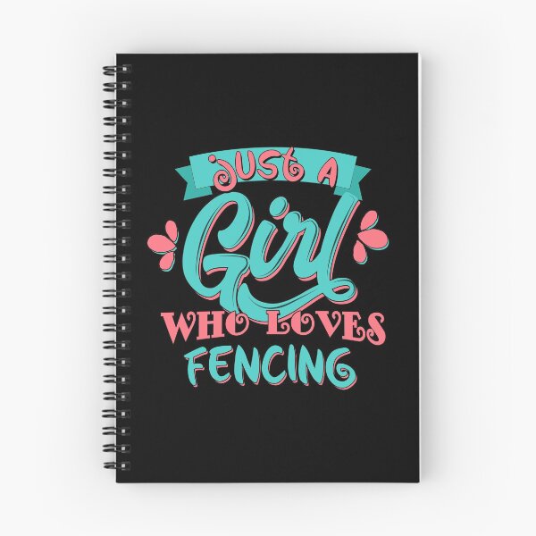 Item preview, Gráfico de regalo de Just A Girl Who Loves Fencing designed and sold by theodoros20.
