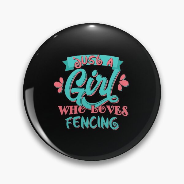 Item preview, Just A Girl Who Loves Fencing Gift graphic designed and sold by theodoros20.