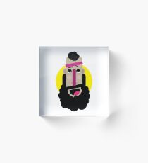 Sportive Guy Acrylic Block