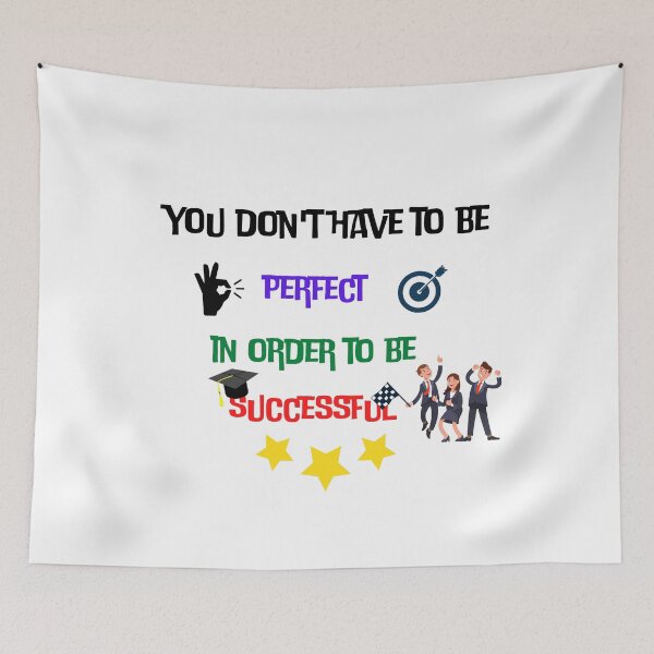 Item preview, You don't have to be perfect in order to be successful designed and sold by Afleks.