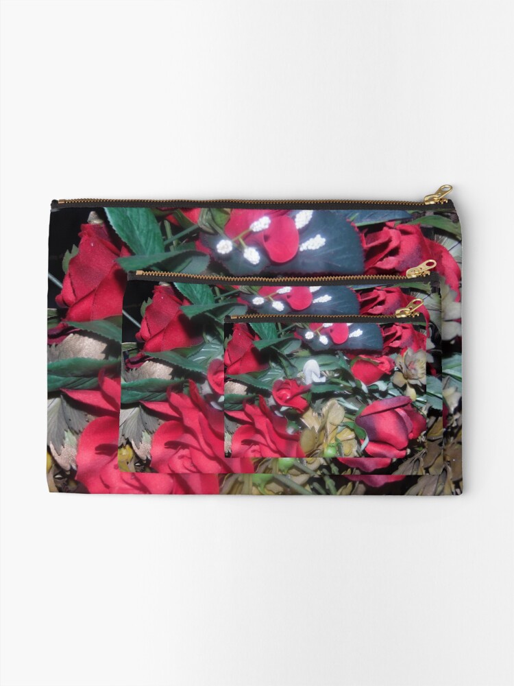 Alternate view of Petals Collection Zipper Pouch