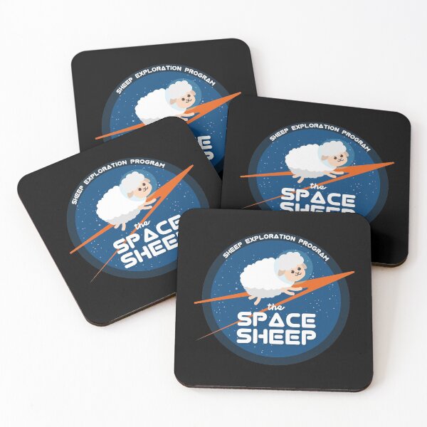 Item preview, Funny Space Sheep | Gift Ideas | Astronomy | Puns Jokes designed and sold by Fluffy-Vectors.