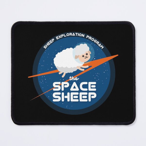 Item preview, Funny Space Sheep | Gift Ideas | Astronomy | Puns Jokes designed and sold by Fluffy-Vectors.